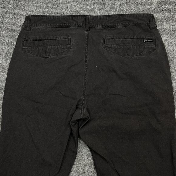 prAna Pants Mens 34 Straight Fit Organic Cotton Coolmax Comfort Stretch - Picture 4 of 11